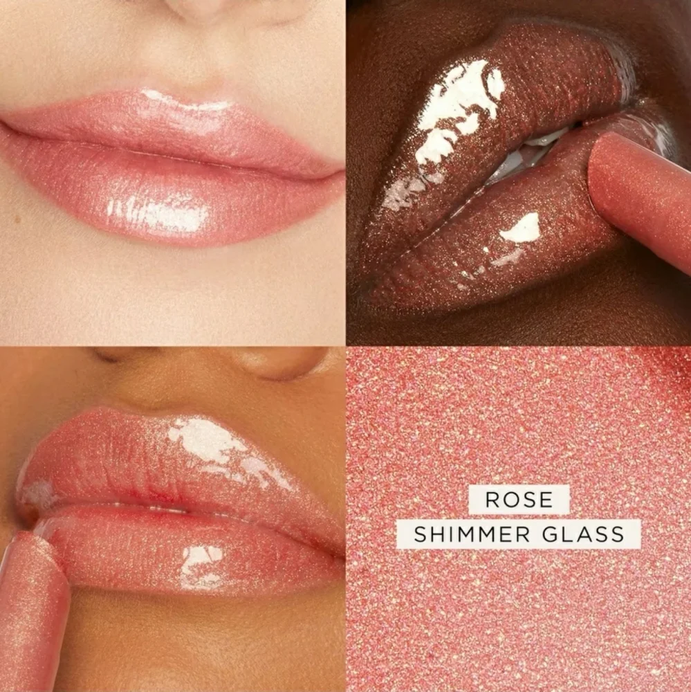 Tarte Maracuja Juicy Lip Plump Shimmer Glass In Rose Pink Mini Size NWT